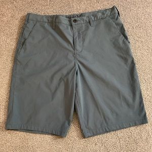 NWOT Hurley Nike Dri-fit Blue Green Shorts Size 34